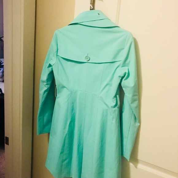 Minty Trench Coat NWT - Picture 4 of 8